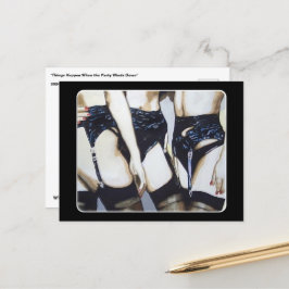 Cartão Postal 'Coisas Acontecem' Pintura em um