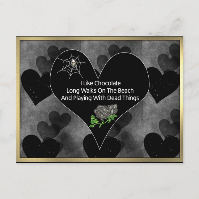 Cartão Postal Coisas do morto (Frente)