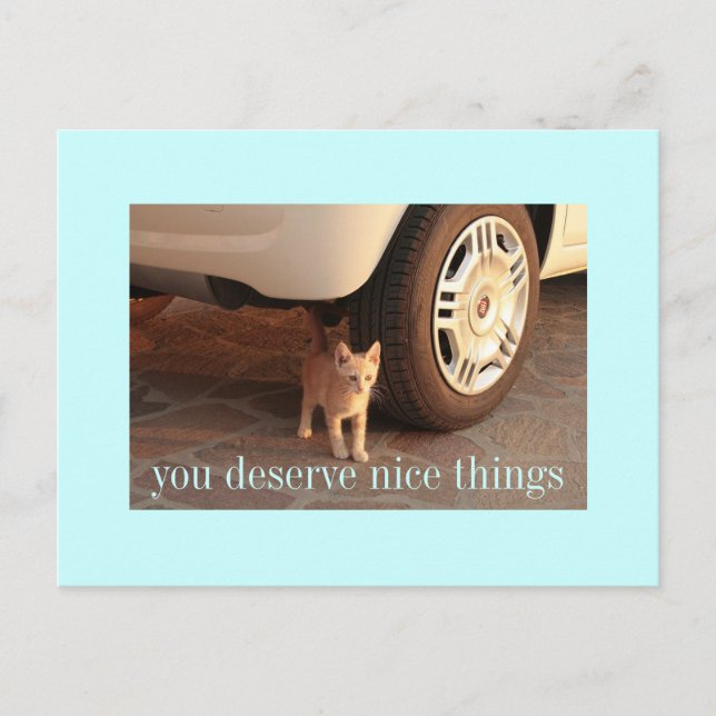 Cartão Postal coisas legais (Frente)