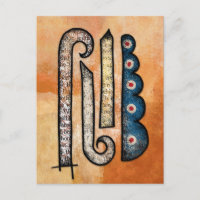 Cartão Postal Coisas Na Gaveta