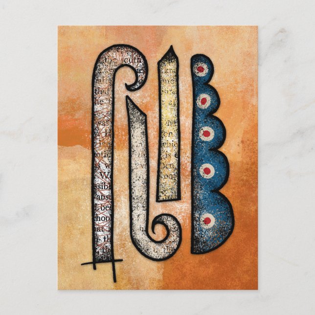 Cartão Postal Coisas Na Gaveta (Frente)