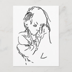 Cartão Postal Coisas tímidas