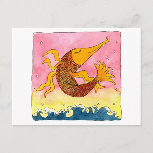 Cartão Postal Coisas Voadoras... (Frente)