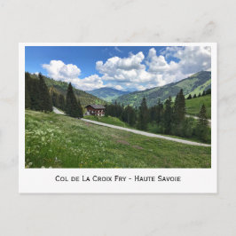 Cartão Postal Col de La Croix Fry, Haute-Savoie, Alpes franceses