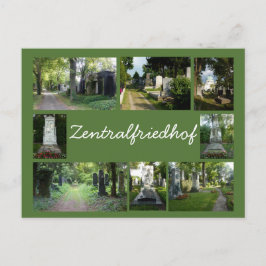 Cartão Postal Colagem 2 de Zentralfriedhof