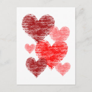 Cartão Postal Colagem cardíaca