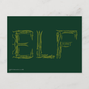 Cartão Postal Colagem de Armas Elf