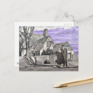 Cartão Postal Colagem de Casa Nova de Casal Antigo