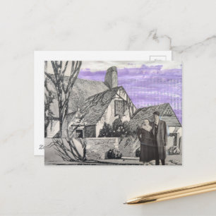 Cartão Postal Colagem de Casa Nova de Casal Antigo