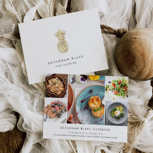 Cartão Postal Colagem de Fotografias do Promocional Pineapple Do