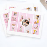 Cartão Postal Colagem de Fotos 13 Fotografias Personalizadas Per<br><div class="desc">Colagem de Fotografias 13 Fotografias Personalizadas modelo Personalizadas criadas por uma arte personalizada na parede - Cartão-postal de Ricaso - adicione as suas próprias fotografias</div>