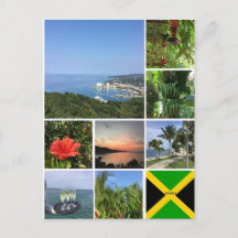 Colagem de Fotos da Jamaica