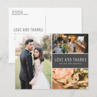 Colagem de Fotos de Obrigados e Amor Obrigado