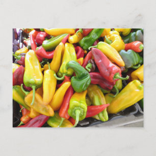 Cartão Postal Colagem de Pepper