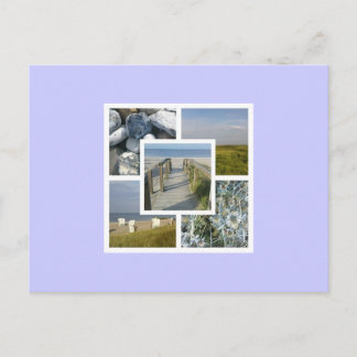 Cartão Postal Colagem em cadeia
