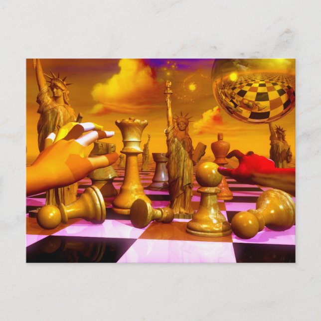 Cartão Postal Colapso de um Império (Frente)