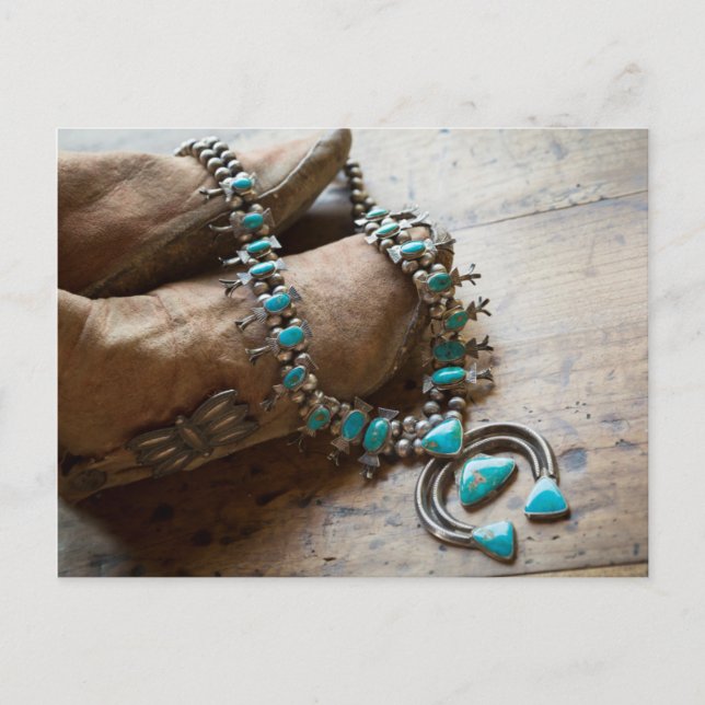 Cartão Postal Colar à venda, Papais noeis Fe, Novo México. EUA (Frente)