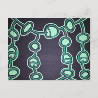 Cartão Postal Colar e miçanga