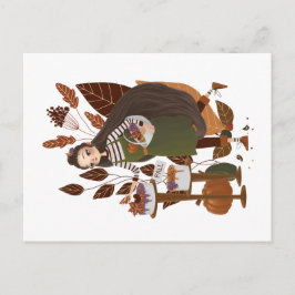 Cartão Postal Cole Autumn Baker