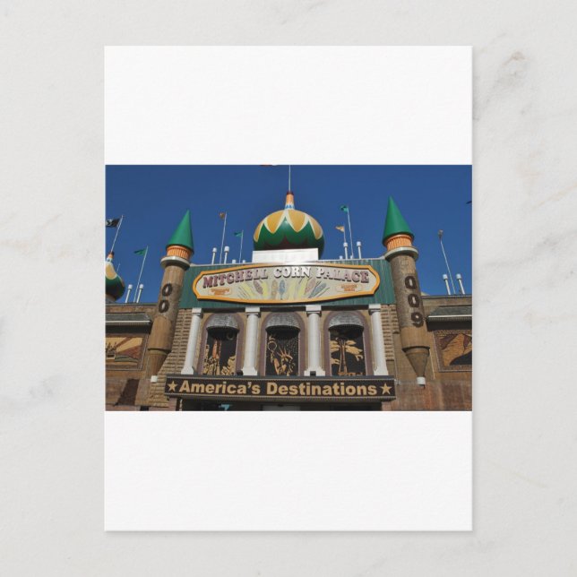 Cartão Postal Coleção Corn Palace (Frente)