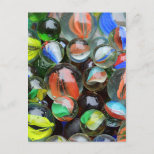 Cartão Postal Coleção de bolhas de vidro