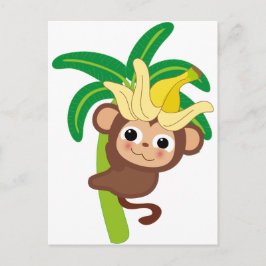 Cartão Postal Coleção de Macacos Pequenos 105