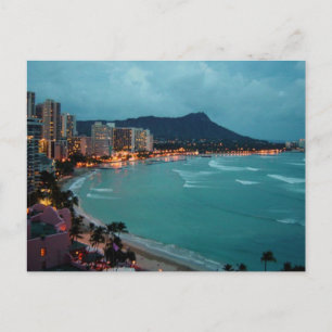 CARTÃO POSTAL COLEÇÃO HAWAII ALOHA
