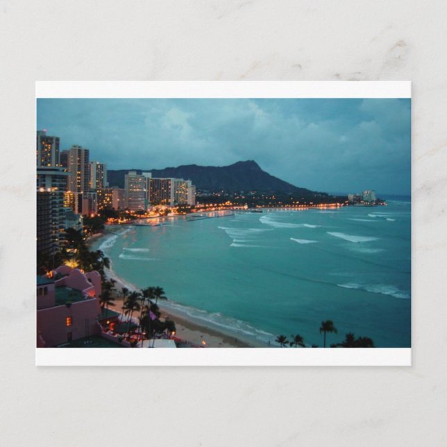 CARTÃO POSTAL COLEÇÃO HAWAII ALOHA (Frente)