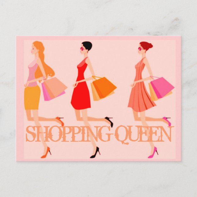 CARTÃO POSTAL COLEÇÃO RAINHA DA COMPRA (Frente)