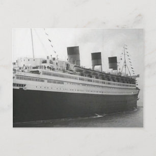 Cartão Postal Coleção RMS Queen Mary