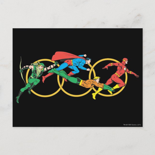 Cartão Postal Coleção Super Powers™ 11 (Frente)