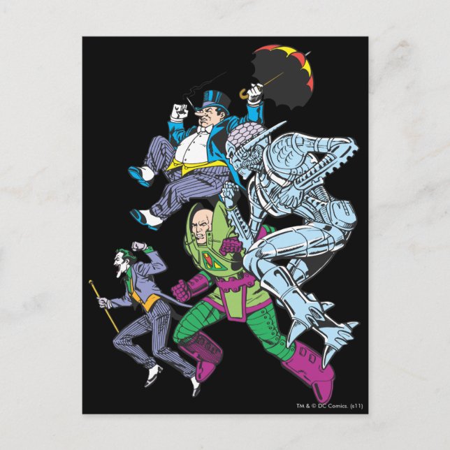 Cartão Postal Coleção Super Powers™ 13 (Frente)