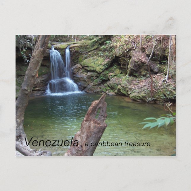 Cartão Postal Coleção: Venezuela, um caribe... - Personalizado (Frente)
