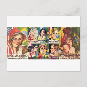 Cartão Postal Coleção Vintage Rio de Janeiro