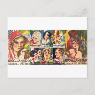 Cartão Postal Coleção Vintage Rio de Janeiro