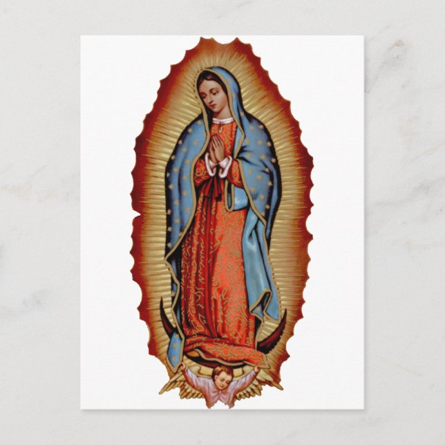 CARTÃO POSTAL COLEÇÃO VIRGEM DE GUADALUPE (Frente)