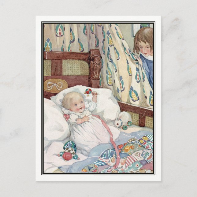 Cartão Postal Colega de Bebês por Anne Anderson (Frente)