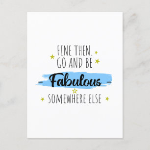 Cartão Postal Colega Saindo, Saindo Farewell Gift