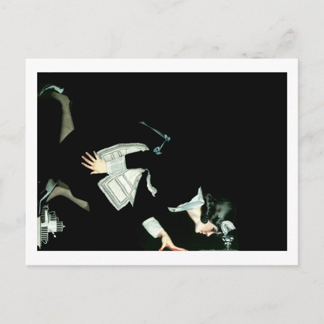 Cartão Postal Coles Phillips Fadeaway - em uma posição a saber (Frente)