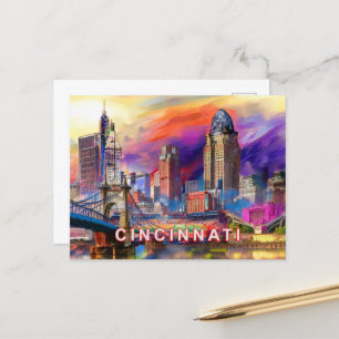 Cartão Postal Coletivo Cincinnati