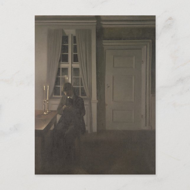 Cartão Postal Coletor de Moedas, 1904 (Frente)