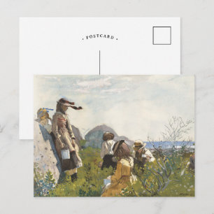 Cartão Postal Colhedores de Frutas Winslow Homer