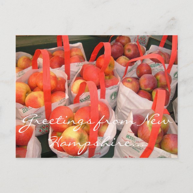 Cartão Postal Colheita de outono (Frente)