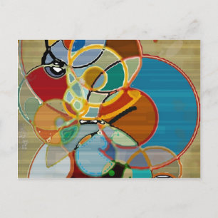 Cartão Postal Colheita de outono - Abstrato