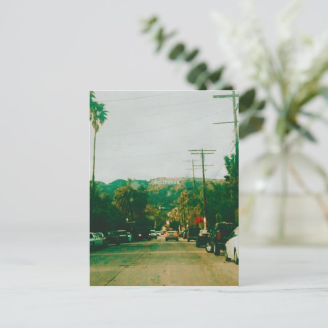 Cartão Postal Colinas de Hollywood (Em pé/Frente)