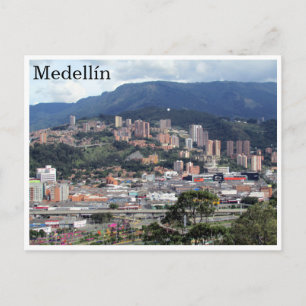 Cartão Postal colinas de medellín
