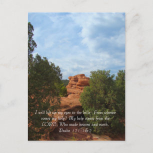 Cartão Postal Colinas no Verão