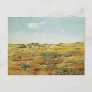 Cartão Postal Colinas Shinnecock por William Merritt Chase