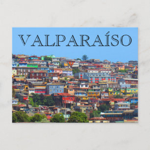 Cartão Postal colinas valparaíso