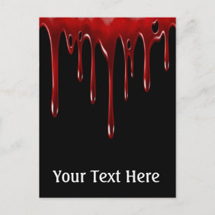 Cartão Postal Colírio Preto